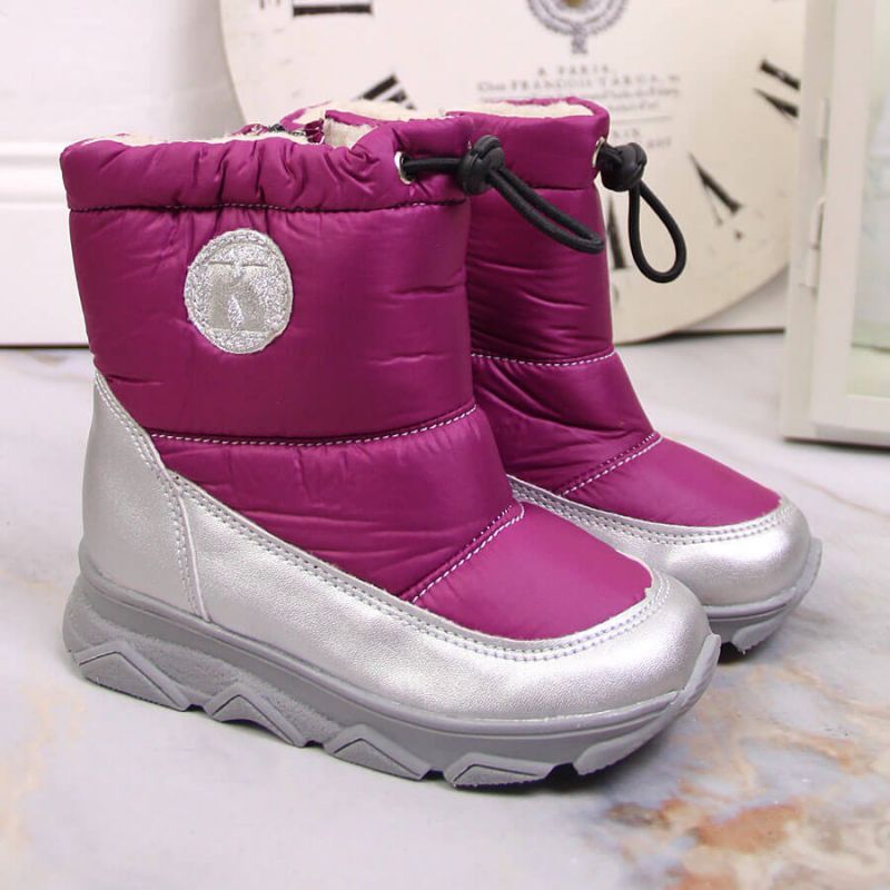 Insulated snow boots Kornecki Jr KOR6896A fuchsia Footwear/Outdoor/Kornecki Your Sports Performance