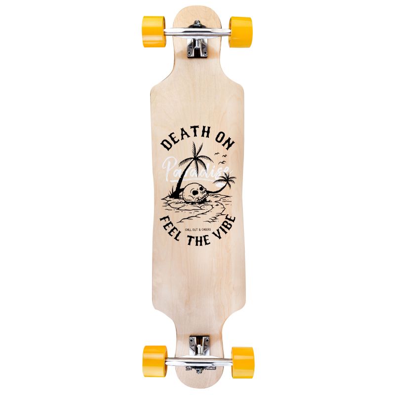 Spokey Longbay 9506999000 Longboard Skateboard Accessories/Skating Your Sports Performance