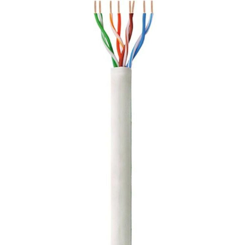 TECHLY TWISTED PAIR U/UTP CAT6 WIRE 305M CCA GRAY ITP6-CCA-305-GY Kable, gniazda i wtyki/Kable sieciowe Your Sports Performance