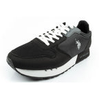 US Polo Assn sports shoes sneakers men's fashionable comfortable black Your Sports Performance