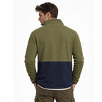Geographical Norway Men's Fleece Touki Fz Kaki Db Men 233 kaki (WZ6702H/GN-Kaki) Geographical Norway