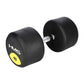 Rubber-coated dumbbell 45kg HMS HG PRO 45 In preparation Your Sports Performance
