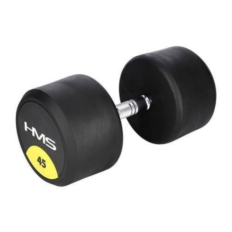 Rubber-coated dumbbell 45kg HMS HG PRO 45 In preparation Your Sports Performance