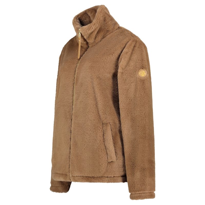 Women’s fleece jacket Geographical Norway TOFURE TAUPE DB LADY 0124 (WZ8151F/GN-TAUPE)