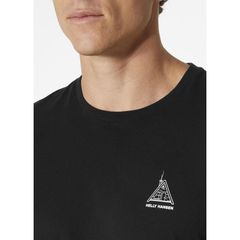 Helly Hansen men's t-shirt F2F ORGANIC COTTON TEE 2.0 63340 990 In preparation Your Sports Performance