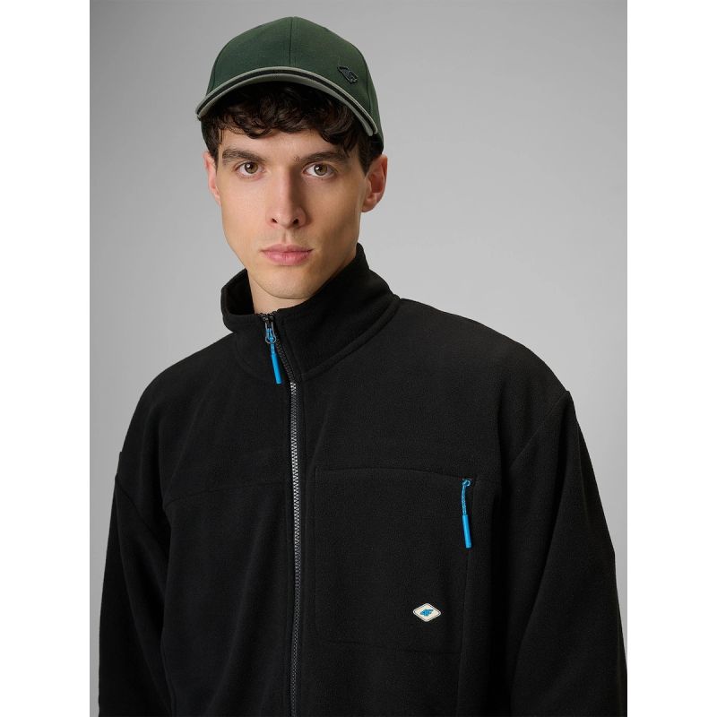 Men's relaxed fleece with stand-up collar 4F 4FRSS26TFLEM502-20S 4f