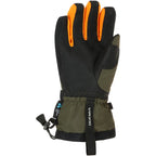 VIKING Slider Ski Kids Children’s Ski Gloves, Green and Orange