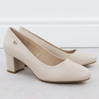 Nude Sergio Leone PB178 block heel pumps Footwear Your Sports Performance