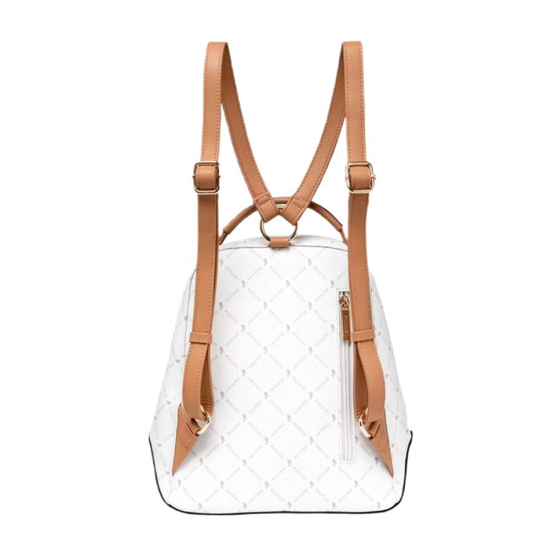 Puccini Monogram Collection Women's Backpack Bag White - BLXP0011P-0 Akcesoria i sprzęt koszykarski/Torby i plecaki Your Sports Performance