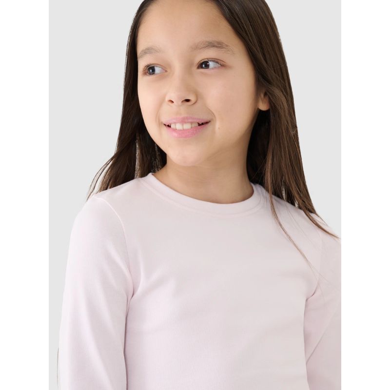 Longsleeve slim smooth girls 4F 4FJRSS25TLONF505-12S *Kategoria tymczasowa Your Sports Performance