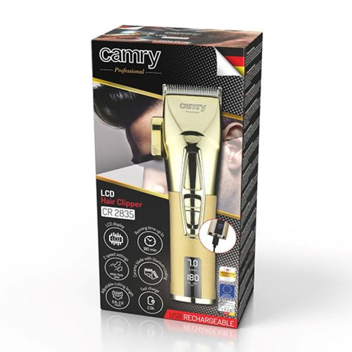 Professional hair clipper with LCD display AGD - Produkty/Maszynki do strzyżenia Your Sports Performance