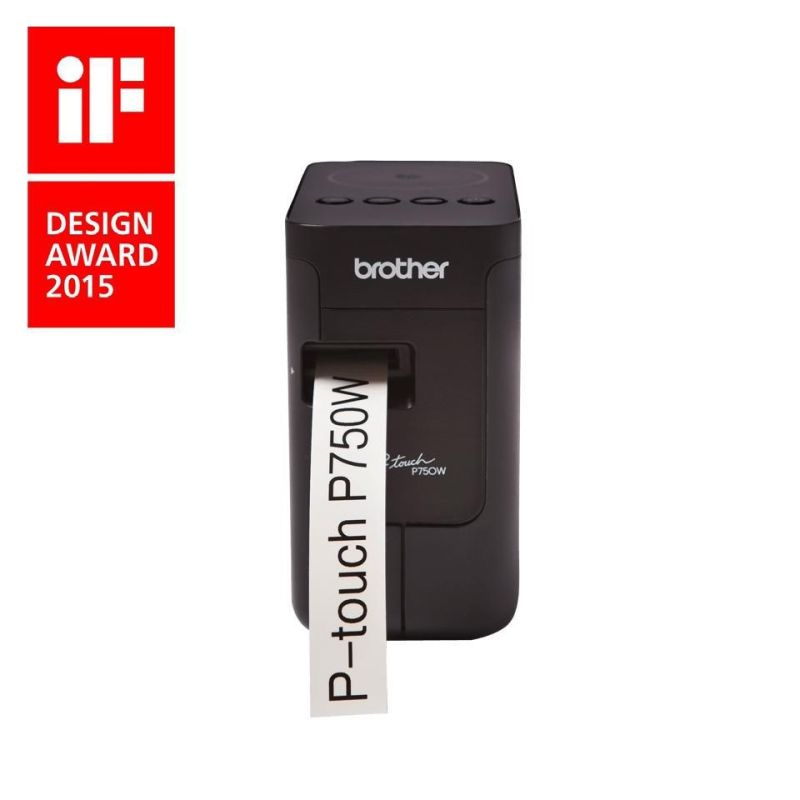 Brother PT-P750W Label Printer 180 x 180 DPI 30 mm/s Wired and Wireless HSE/TZe Wi-Fi Auto ID/Drukarki etykiet Your Sports Performance