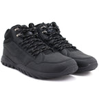 Men's high-top sports shoes, barefoot, elastic, black, LOTTO 2401970U