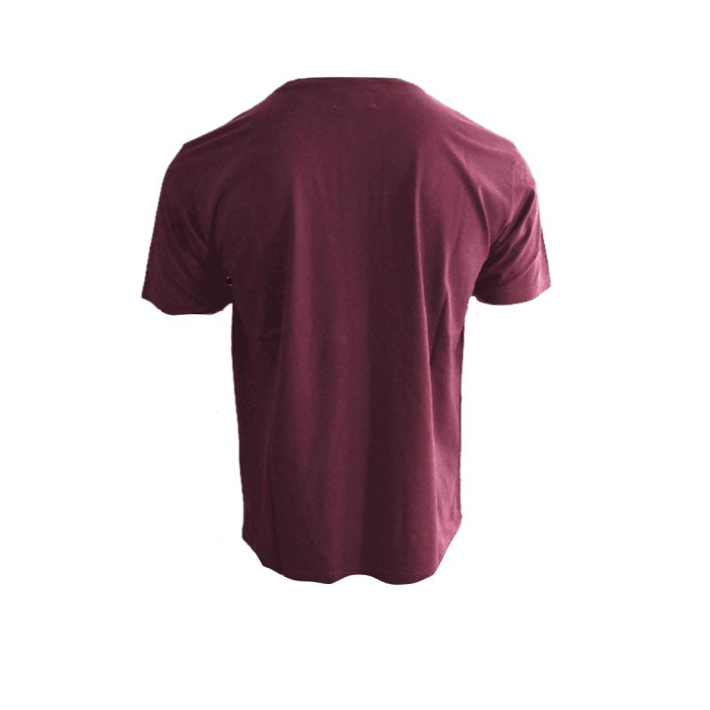 Wood Wood Ace AA T-shirt Burgundy - 10235702-2222-Burgundy Odzież/Odzież na co dzień Your Sports Performance