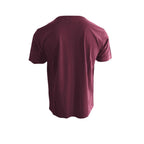 Wood Wood Ace AA T-shirt Burgundy - 10235702-2222-Burgundy Odzież/Odzież na co dzień Your Sports Performance