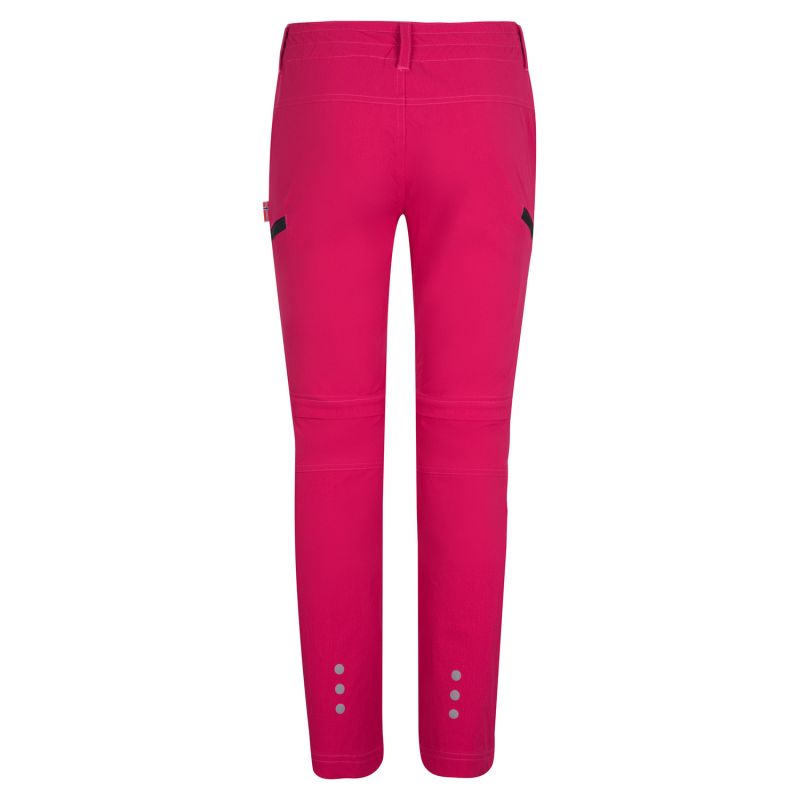 Kids’ Zip-Off Trousers for Boys/Girls Trollkids Kids Kjerag Zip-Off Pants rubine/anthracite (177-405)