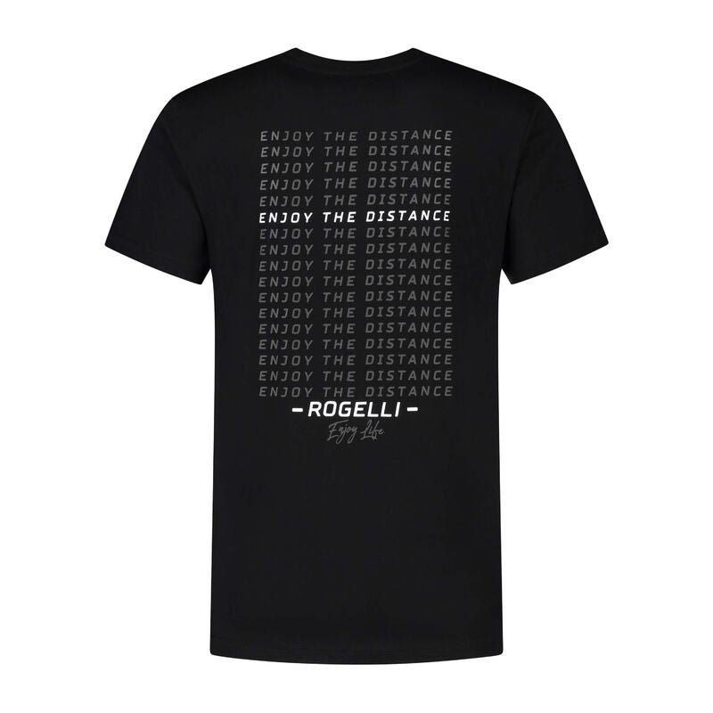 Rogelli men's t-shirt LOGO black 2XL Rogelli/Inne/Casual/T-Shirt Your Sports Performance