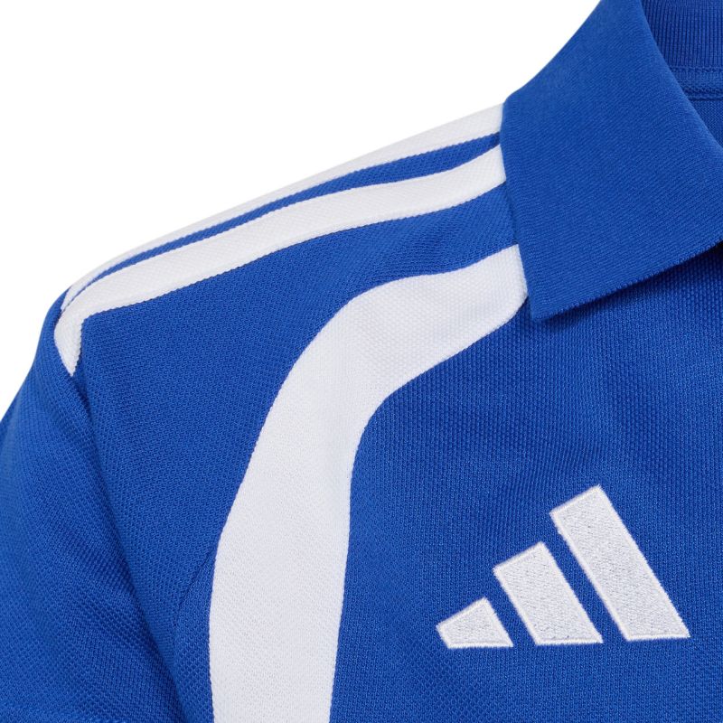 adidas Tiro 26 League Polo Shirt for Kids Blue KF9098