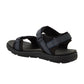 Lee Cooper men's shoes velcro sandals for summer beach light blue black Lee Cooper