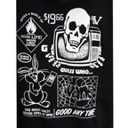 Vans Black Crazy Eddy 66 Loose Pullover Hoodie - VN000JE7BLK Odzież/Odzież na co dzień Your Sports Performance