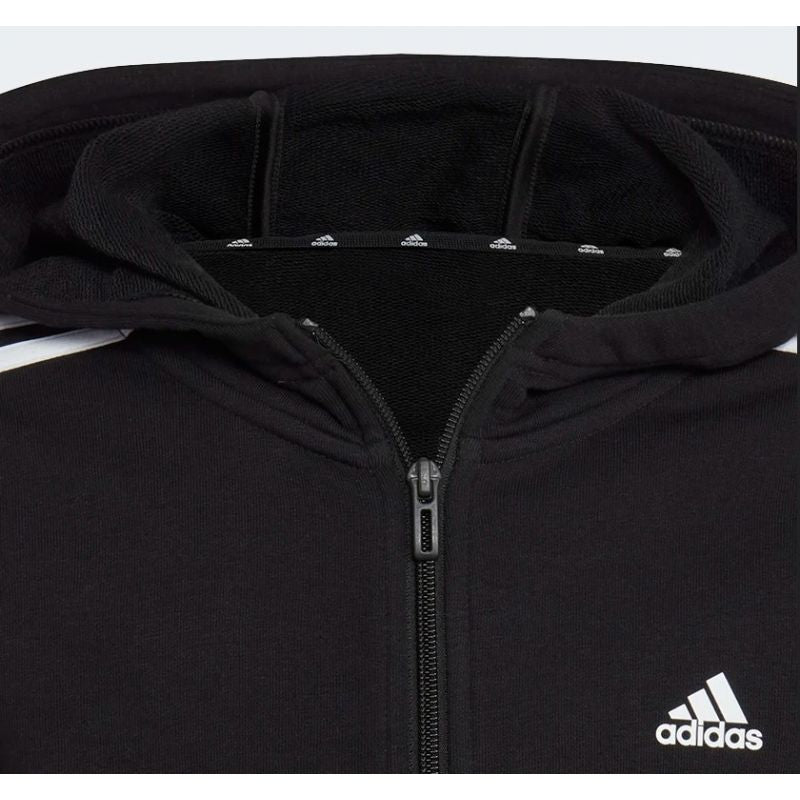 Sweatshirt adidas Essentials 3 Stripes Full-Zip Hoodie Jr. IC3634 Clothing/Lifestyle Adidas