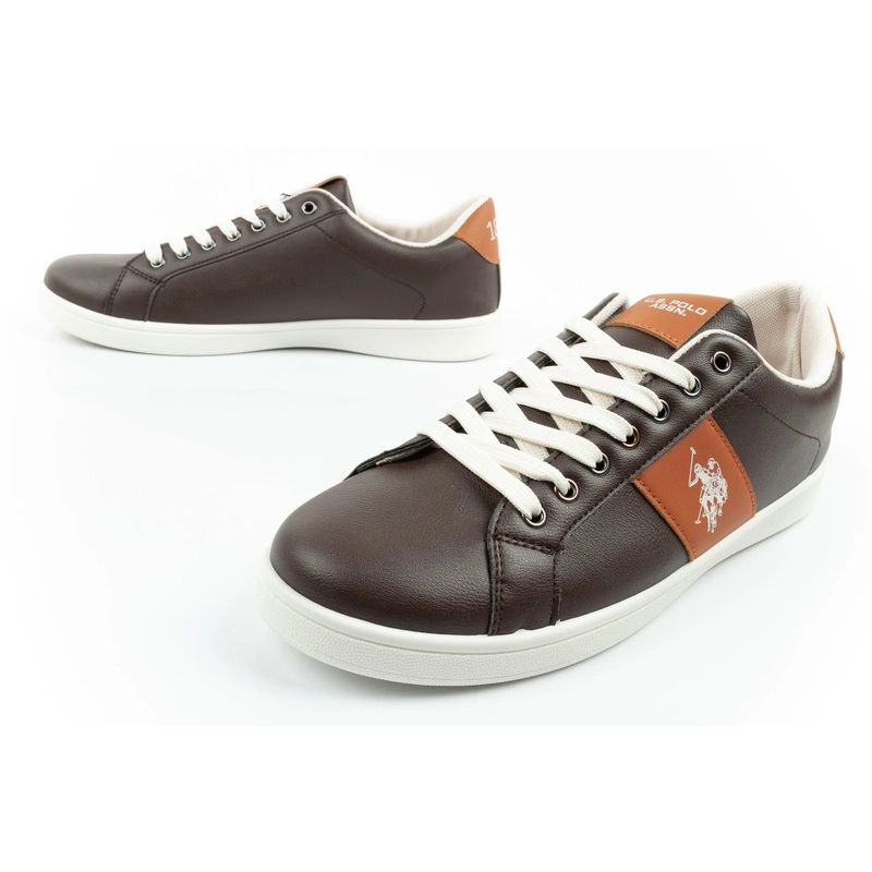 US Polo Assn. shoes sneakers men's fashionable brown comfortable Your Sports Performance