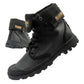 Palladium Women's Baggy Coated High Top Sneakers Fashionable Black In preparation Your Sports Performance