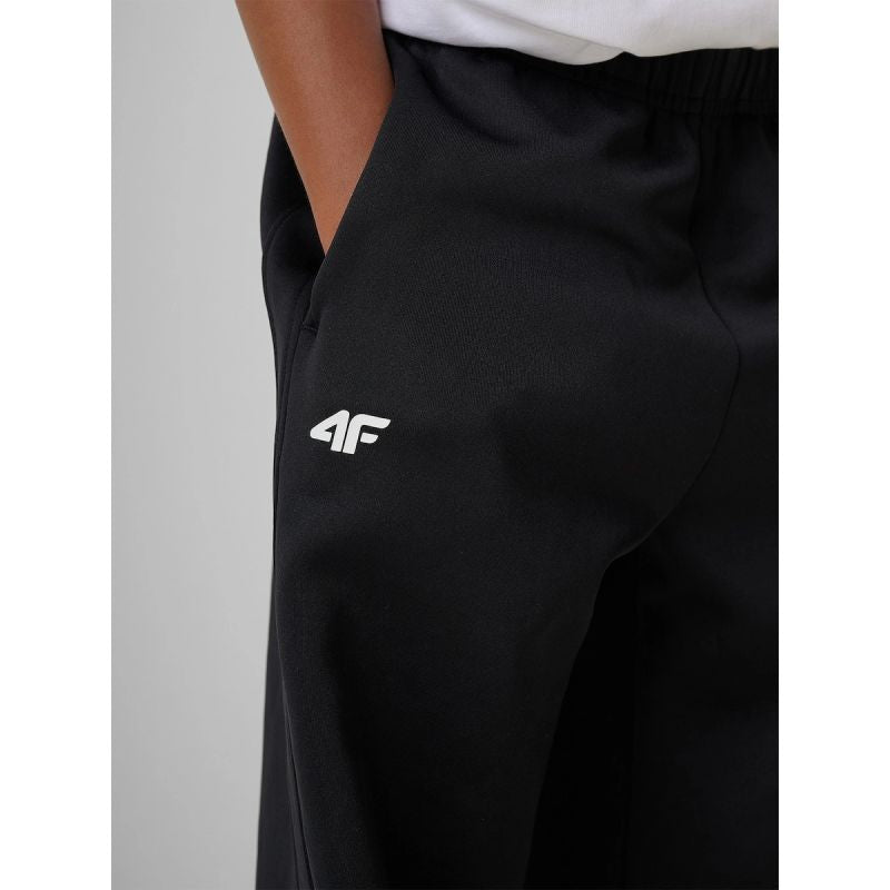 Quick-Drying Boys' Jogger Trousers 4F 4FJRAW26TTROM2109-20S