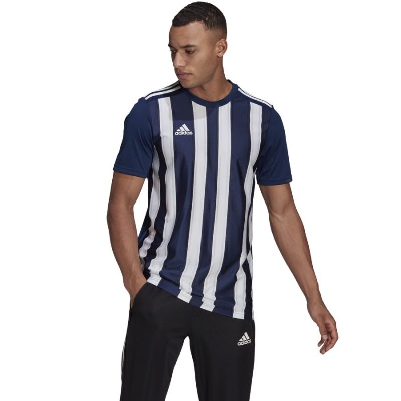 Tee adidas Striped 21 JSY M GN5847 Clothing/Football Adidas