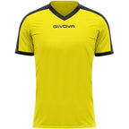 Givova Revolution Interlock T-shirt yellow and black MAC04 0710 Givova