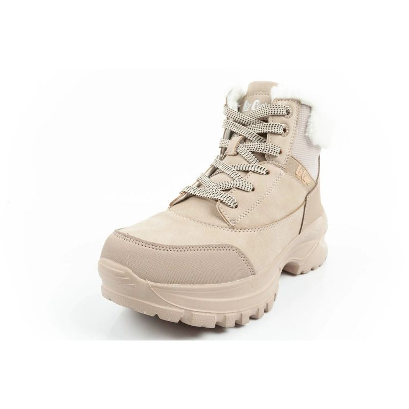Lee Cooper women's winter trekking sports shoes Lee Cooper insulated beige Lee Cooper