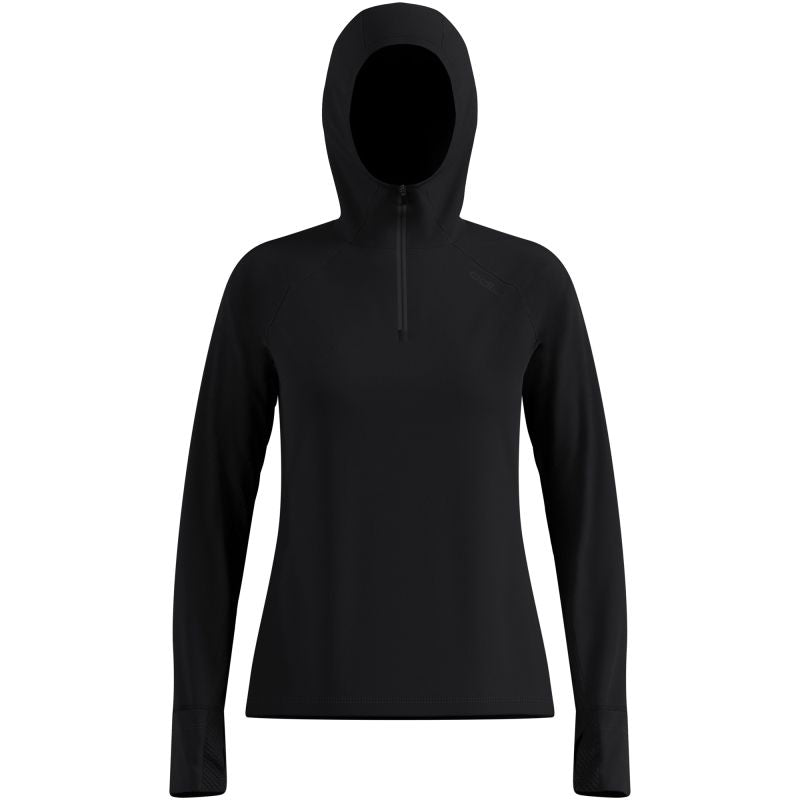 Women’s Odlo X-ALP Mid-Layer Hoody, Black