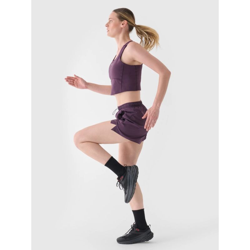Women's quick-drying running shorts 4F 4FWAW24TFSHF0758-50S *Kategoria tymczasowa Your Sports Performance