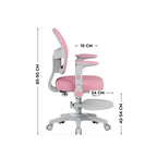 Junior 5.0 Pink Swivel Chair Fotele/Fotele biurowe Your Sports Performance