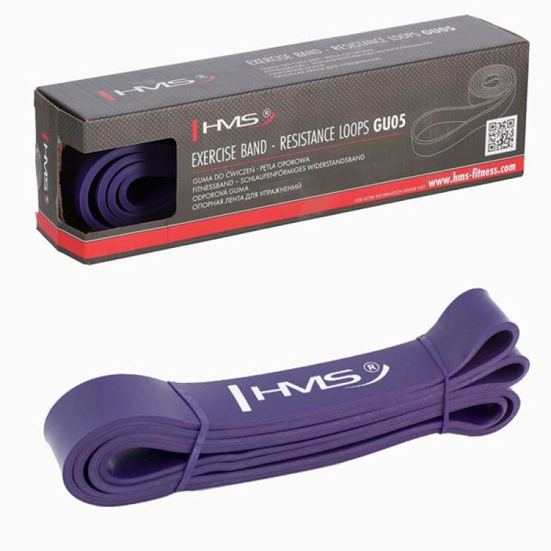 Exercise rubber HMS PURPLE GU05 32x4.5x2080 mm Accessories/Training equipment Your Sports Performance