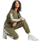 adidas Essentials 3-Stripes Fleece Loose-Fit W JX7698 pants adidas