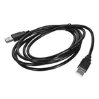 LANBERG USB-A 2.0 M/M CABLE 1.8M BLACK CA-USBA-20CU-0018-BK Kable i adaptery/Kable USB Your Sports Performance