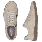 Men's beige suede leather shoes Rieker 08300-62 To be categorized Your Sports Performance