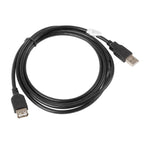 Lanberg CA-USBE-10CC-0018-BK Cable (USB 2.0 M - USB 2.0 F; 1.8m; black) Kable i adaptery/Kable USB Your Sports Performance