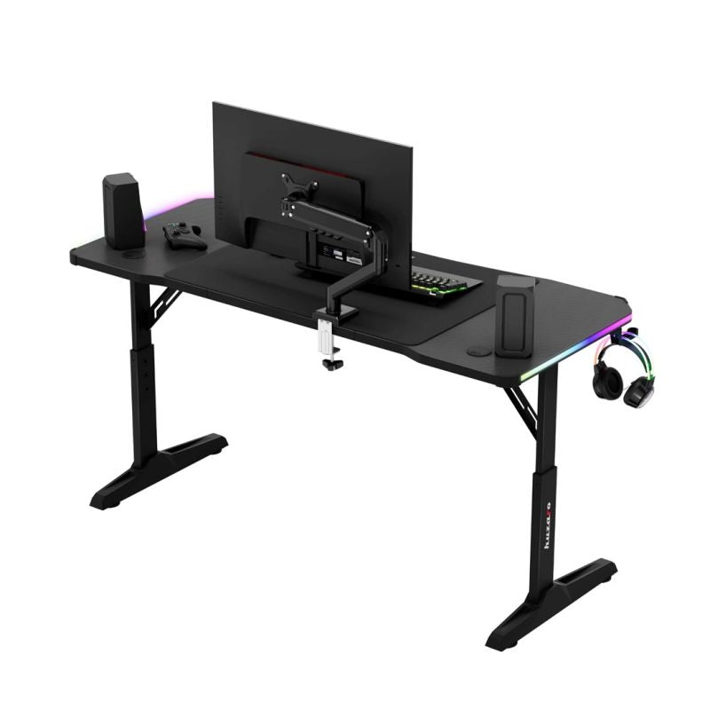 Huzaro Hero 3.6 RGB Black Gaming Desk Gaming PC/Stoliki i biurka Your Sports Performance