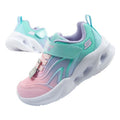 Skechers Color Breeze LED Children's Sports Shoes for Girls Turquoise Skechers
