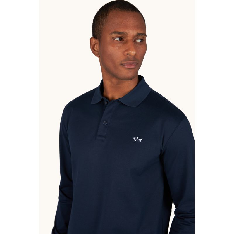Paul&Shark men's navy cotton polo shirt 99311003-13