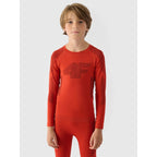 Children's seamless thermal underwear set 4F Junior 4FJRAW24USEAU252-62S *Kategoria tymczasowa Your Sports Performance
