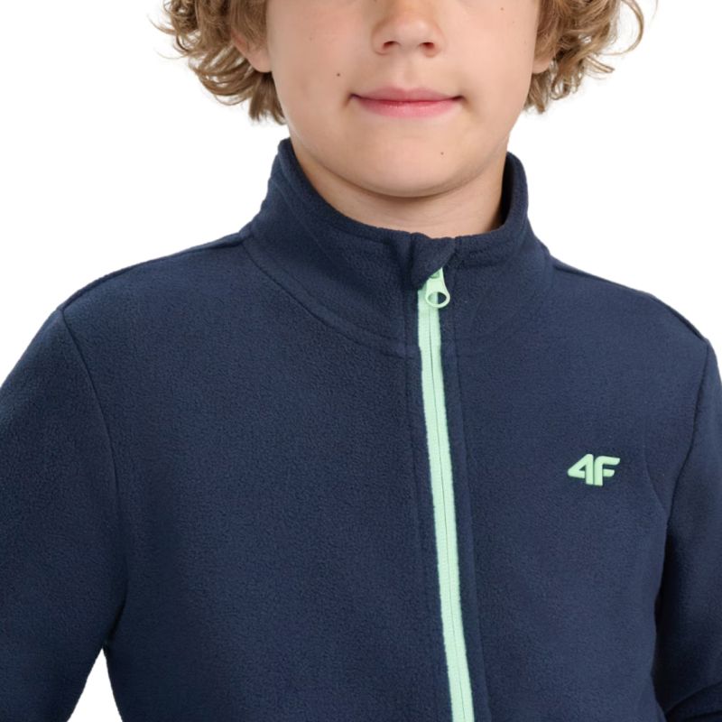 Boy's fleece 4F M413 navy blue 4FJWAW25TFLEM413 31S 4f