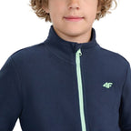 Boy's fleece 4F M413 navy blue 4FJWAW25TFLEM413 31S 4f