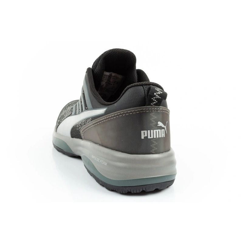 Puma Charge Black Disc Low S1P ESD HRO SRC Work Shoes Black BOA Puma