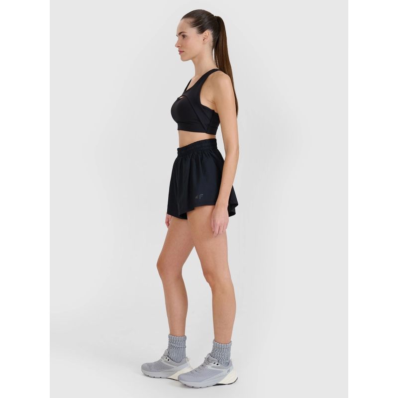 Women's quick-drying training shorts 4F 4FWSS25TFSHF0872-20S *Kategoria tymczasowa Your Sports Performance