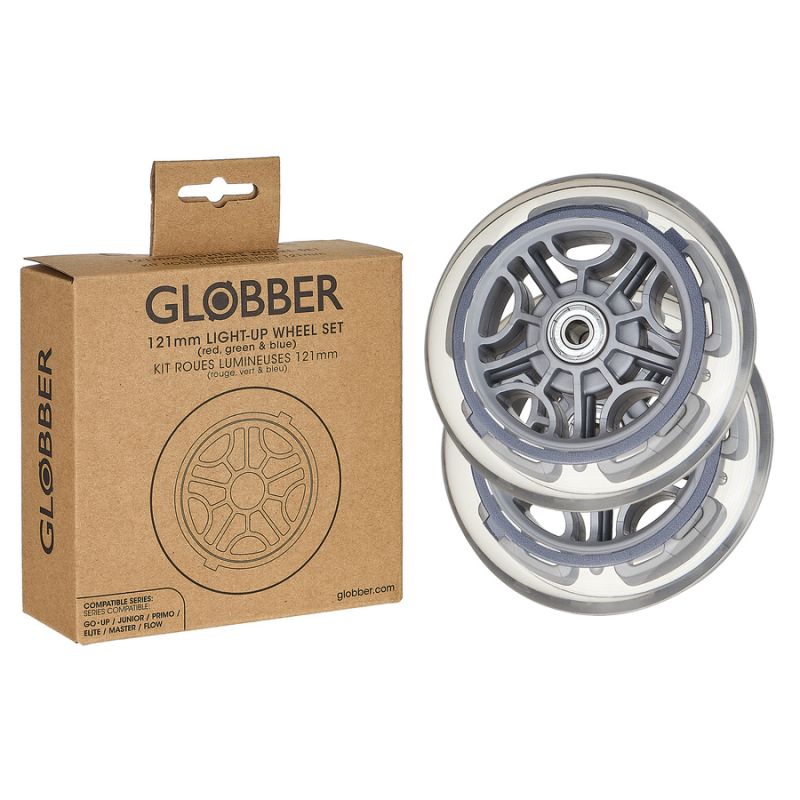 Glowing scooter wheels 121mm 2 pcs (538-002) To be categorized Your Sports Performance