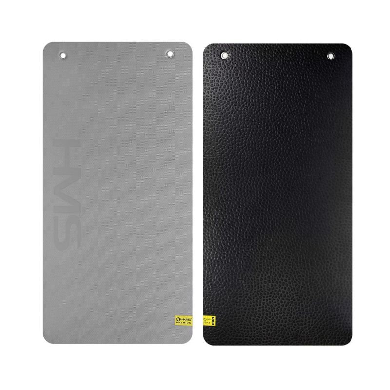 HMS MFK01 Gray-Black Club Fitness Mat with Holes In preparation Your Sports Performance