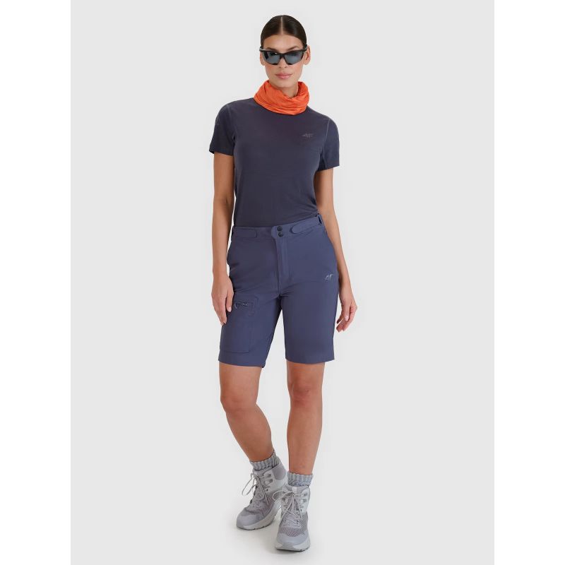 Women's quick-drying trekking shorts 4F 4FWSS25TFSHF0954-22S *Kategoria tymczasowa Your Sports Performance